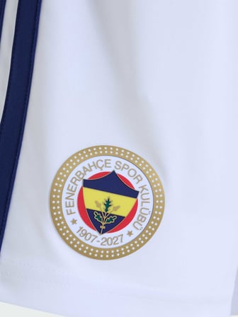 Fenerbahçe 2026/2027 Yeni Sezon Beyaz Şort Junior( Çubuklu )