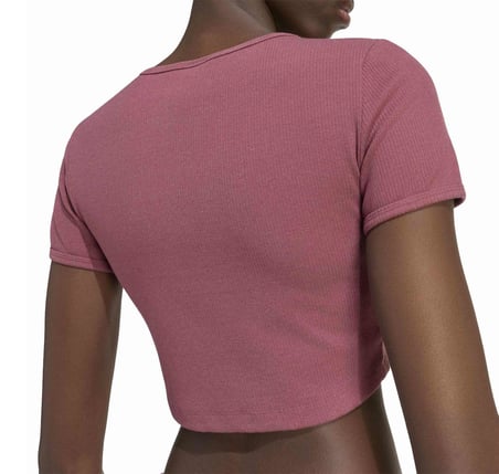 KT4756-K adidas Ess Rıb Tee Kadın T-Shirt Bordo