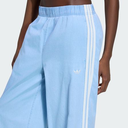 adidas KY8111 DENIM WIDE LEG Kadın Eşofman Altı