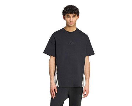 Adidas M AK 3S TEE LO Erkek Günlük Tişört KF2428 Siyah