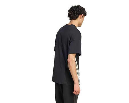 Adidas M AK 3S TEE LO Erkek Günlük Tişört KF2428 Siyah