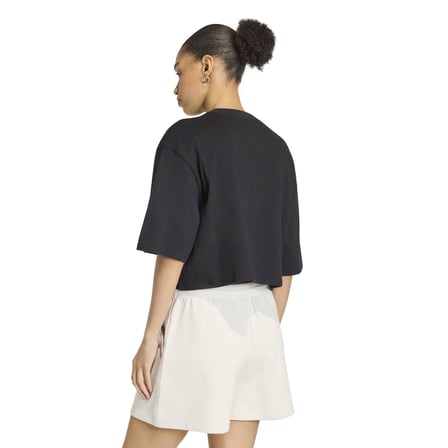 KQ6692-K adidas Ess Crop Tee Kadın T-Shirt Siyah