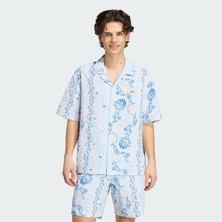 adidas KX1225 RESORT SHIRT Erkek Gömlek