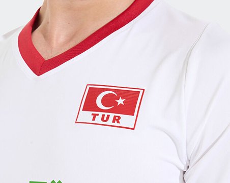 Adidas Türkiye Voleybol Milli Takım Forması Türkiye Erkek Voleybol Milli Takım Forması KM7472 Beyaz