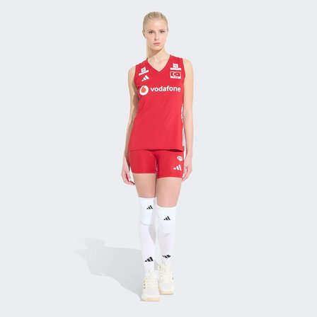 Türkiye Milli Takım Kadın Kırmızı Voleybol Tayt KM7479
