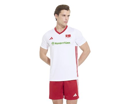 Adidas Türkiye Voleybol Milli Takım Forması Türkiye Erkek Voleybol Milli Takım Forması KM7472 Beyaz