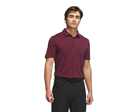 Adidas ULTIMATE365 JACQUARD Erkek Günlük Polo Tişört KW1738 Kırmızı