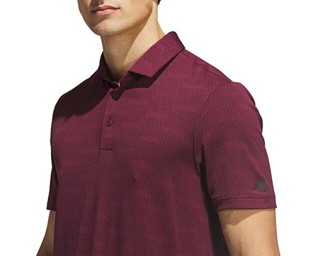 Adidas ULTIMATE365 JACQUARD Erkek Günlük Polo Tişört KW1738 Kırmızı