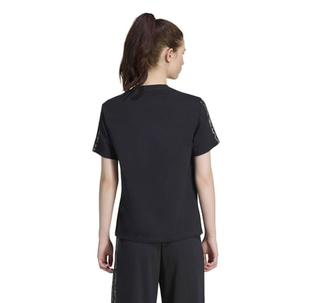 KH1550-K adidas W Aop 3S Sj Tee Kadın T-Shirt Siyah