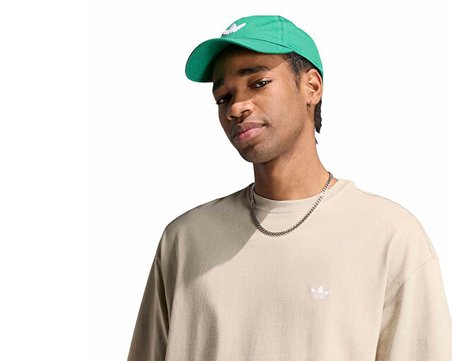 Adidas TREFOIL ESSENTIALS LOOSE TEE Erkek Günlük Tişört KS7393 Haki