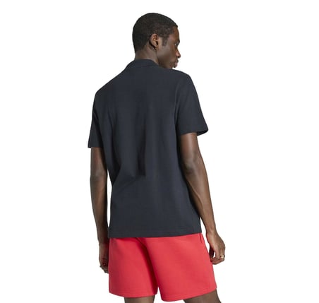 KS8904-E adidas Ess Polo Tee Erkek T-Shirt Siyah