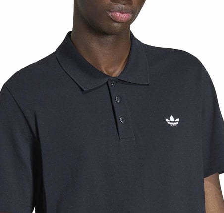KS8904-E adidas Ess Polo Tee Erkek T-Shirt Siyah
