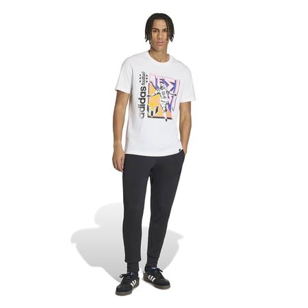 Messi Fun Graphic Erkek Beyaz Futbol T-Shirt KS2556