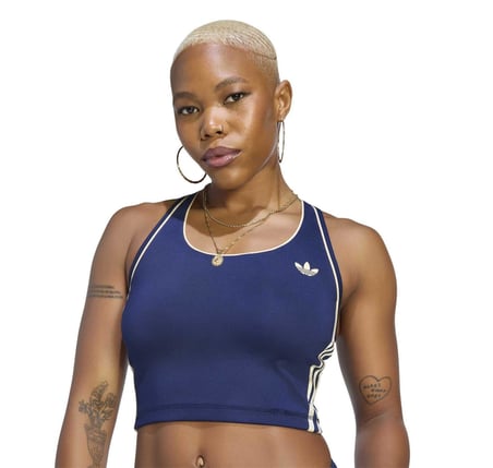 KT7021-K adidas Og Sp Tank Kadın Büstiyer Mavi