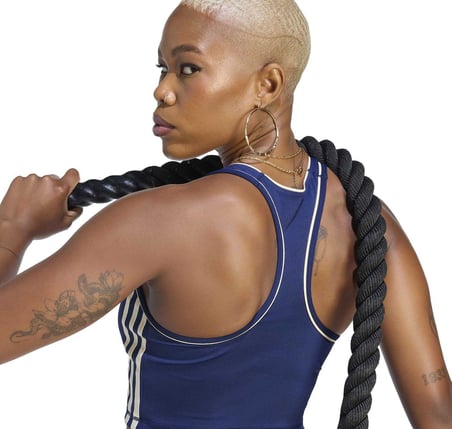 KT7021-K adidas Og Sp Tank Kadın Büstiyer Mavi