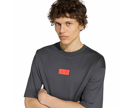 Adidas AUDI EF GR I SS Erkek Günlük Tişört KS7554 Siyah