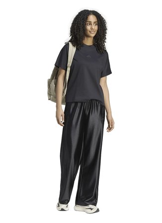Adidas KS7934 W SL L T Siyah Bisiklet Yaka Kadın T-Shirt