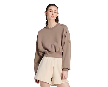 Adidas W ALL SZN SL SW Kadın Günlük Sweatshirt KS5419 Haki