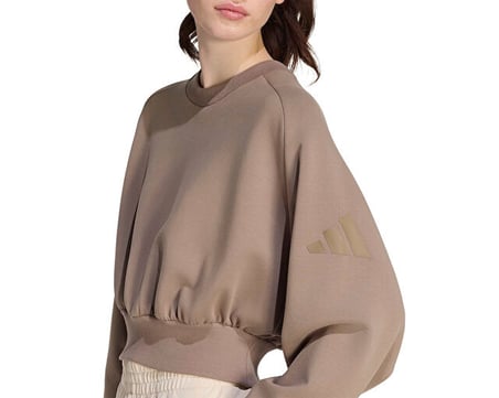 Adidas W ALL SZN SL SW Kadın Günlük Sweatshirt KS5419 Haki