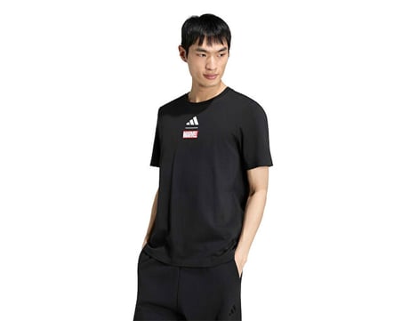 Adidas M MARVEL SPIDER-MAN GRAPHIC T Erkek Günlük Tişört KR3609 Siyah