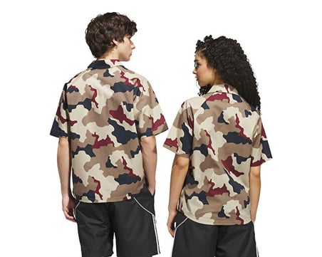 Adidas FSBUTTON UP Unisex Günlük Gömlek KS4328 Haki