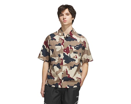 Adidas FSBUTTON UP Unisex Günlük Gömlek KS4328 Haki
