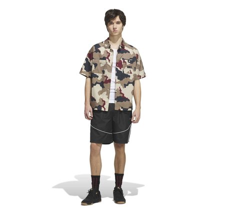 KS4328-E adidas Fs+ Button Up Erkek G&amp;ouml;mlek Haki