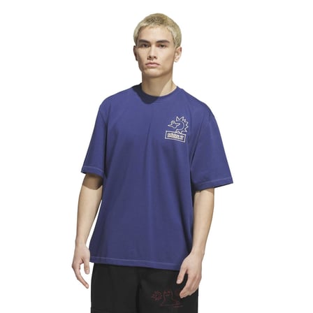 KQ6269-E adidas Gonz Na Tee Erkek T-Shirt Mor