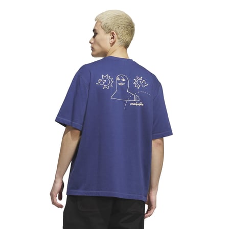 KQ6269-E adidas Gonz Na Tee Erkek T-Shirt Mor