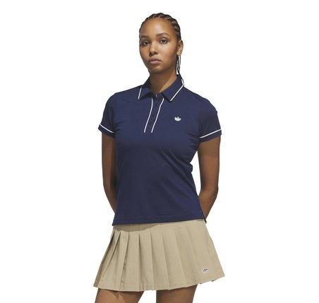 KS5715-K adidas F Solid Polo W Kadın T-Shirt Lacivert