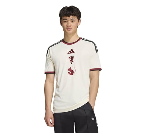 KA6876-E adidas Manchester United 26-27 Erkek Forması Bej
