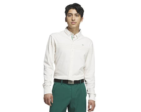 Adidas S LS Button Up Erkek Günlük Gömlek KH4064 Beyaz