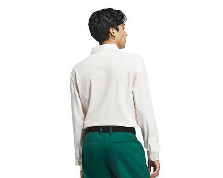Adidas S LS Button Up Erkek Günlük Gömlek KH4064 Beyaz