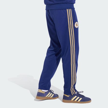 adidas HZ1022 FEN OG2 TP Fenerbahçe Originals Erkek Mavi Eşofman Altı