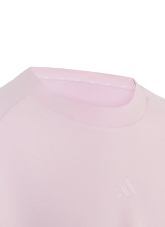 Adidas Pembe Kız Çocuk Bisiklet Yaka Sweatshirt KY6011 G SWT