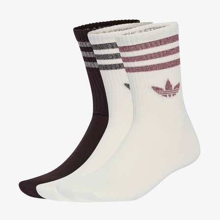 adidas 3-stripes gl ct s 3p unisex beyaz çorap