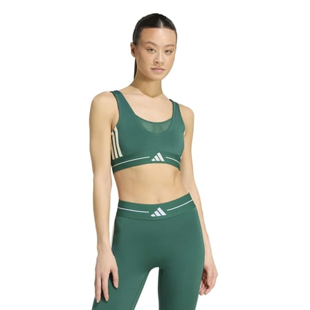 KQ5750-K adidas Hyg Bralette D Kadın Büstiyer Yeşil