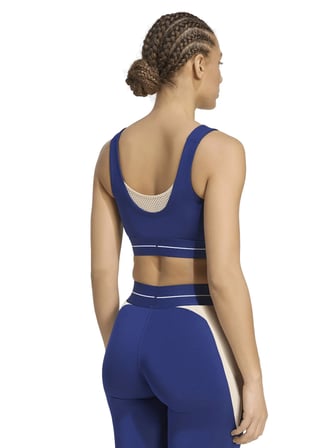 Adidas Mavi Kadın KQ5751 HYG BRALETTE D Sporcu Sütyeni