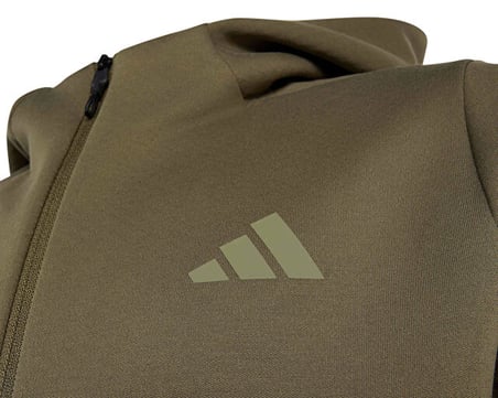 Adidas J Z.N.E. FZ HD Çocuk Günlük Ceket KC9683 Haki