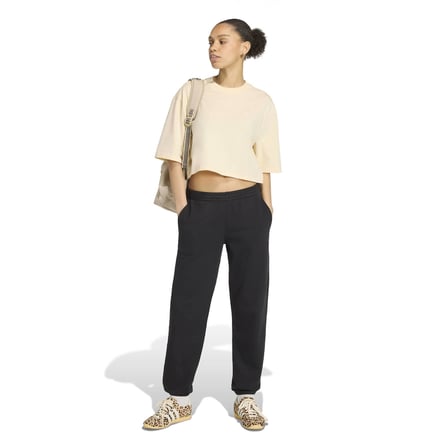 KR3594-K adidas Ess Crop Tee Kadın T-Shirt Sarı