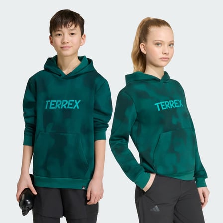 Adidas KF1214 K Mt Aop Log Hd Unisex Çocuk Sweatshirt