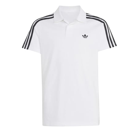 HZ9580-C adidas 3S Polo Tee Çocuk T-Shirt Beyaz