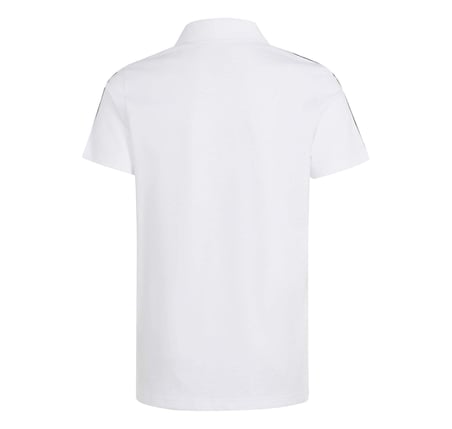 HZ9580-C adidas 3S Polo Tee Çocuk T-Shirt Beyaz