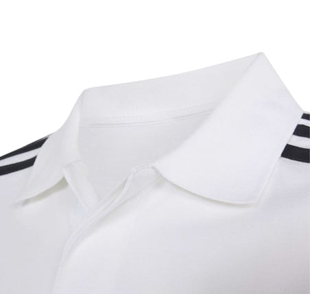 HZ9580-C adidas 3S Polo Tee Çocuk T-Shirt Beyaz