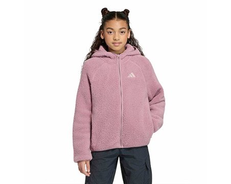 Adidas K TERREX XPL FZ HO FLE Çocuk Günlük Polar Ceket KG7691 Mor