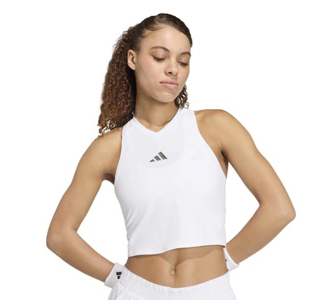 KH1113-K adidas Y-Tank Pro Kadın Büstiyer Beyaz