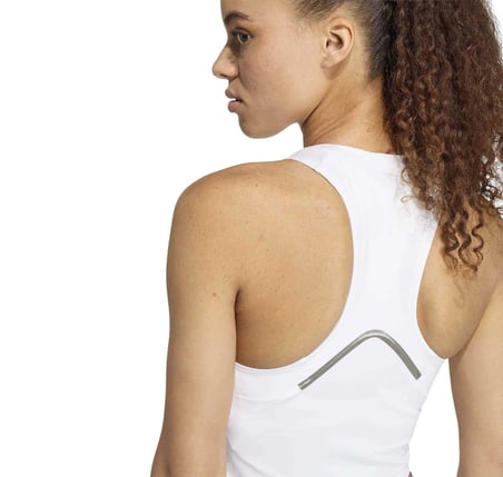KH1113-K adidas Y-Tank Pro Kadın Büstiyer Beyaz