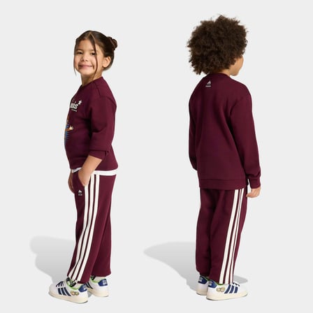 adidas Little Kids Disney T Jog Çocuk Siyah Eşofman Takımı