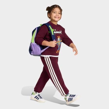 Adidas Little Kids Disney T Jog Çocuk Siyah Eşofman Takımı