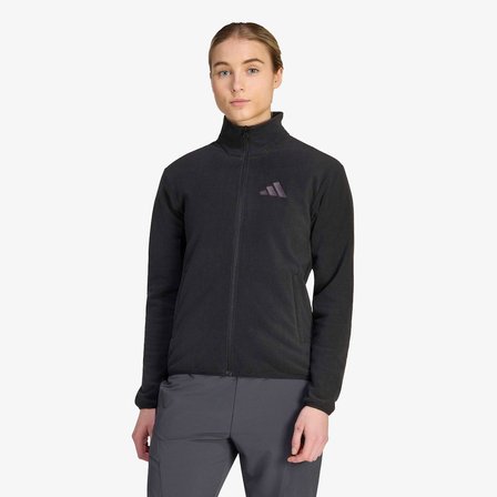 adidas Terrex Multi Essentials Full Zip Fleece Kadın Siyah Polar